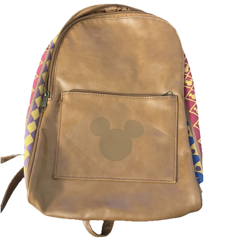 Disney Parks Mini Backpack Mickey Mouse Aztek Design Animal Kingdom